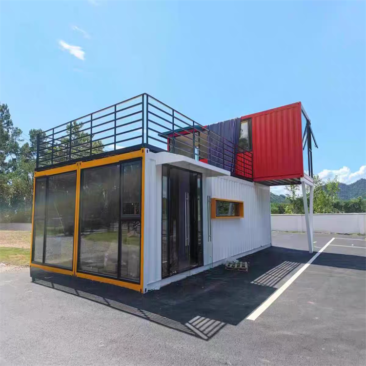 網(wǎng)紅集裝箱移動(dòng)房辦公室簡(jiǎn)易可拆卸工地家用住人活動(dòng)板房玻璃房 - 愛