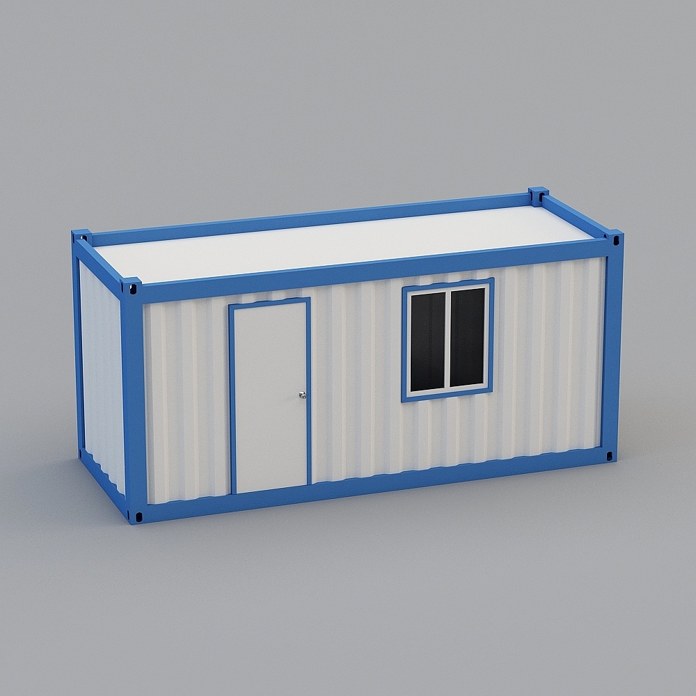 解鎖創(chuàng)意與便捷 免費(fèi)下載集裝箱移動房與室外景觀3D模型